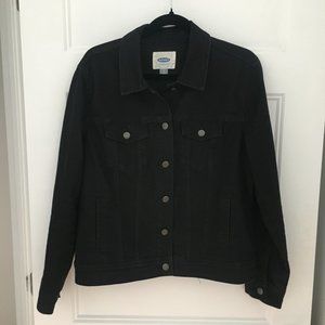 Old Navy Black Denim Jacket